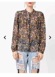 ONLY Floral Print Top