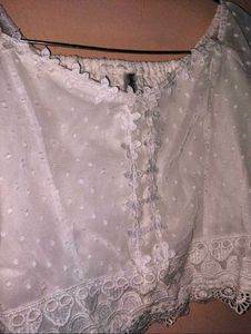 Lacy Crop Top