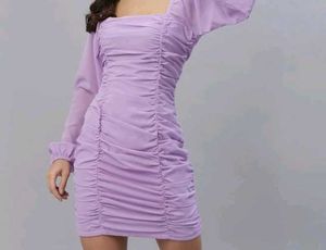 Lavender Mini Dress