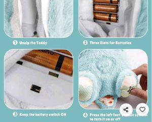 breathing teddy/otter/plushy