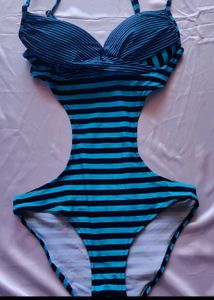 Blue Padded Bikini