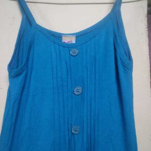 Blue Sundress with Pockets