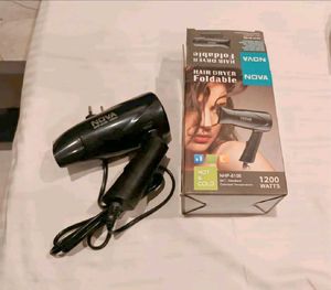 NOVA Foldable Hair Dryer 1200 Watts