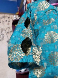 Showstopper Banarasi Silk Kurti