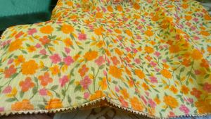 Kota Doria Short Kurta (Size 44)