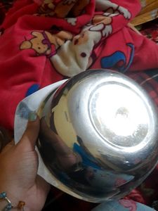 Steel Bowl With Lid