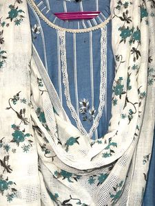 Sky Blue Kurta Shalwar Sets &amp; Stole
