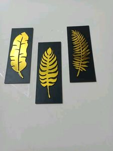 B1g1freeWall Decor Hanging Golden 3 Plate