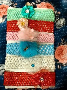 💐💐💐Baby Headband 6pairs