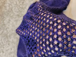 Stylish Purple Woolen Top