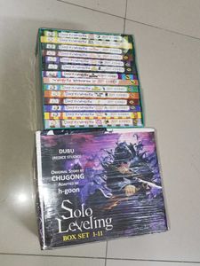 Book Set - Diary of a Wimpy Kid & Solo Leveling