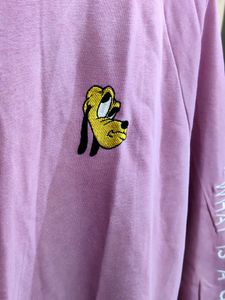 Pluto graphic hoodie with the text &#34;WHAT IS A GOOD DAY?