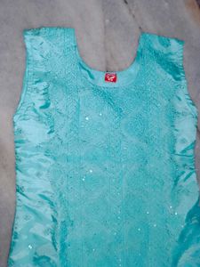 Brand New Party Wear Silk Kurti