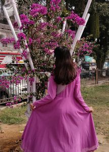 Purple Anaarkali 🩷