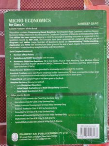 Introductory Microeconomics - Class XI