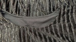 Black Velvet Material Party Wear Dress