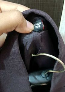 Classic Dark Brown Blazer