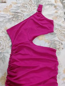 Ruched Cocktail Dress