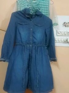 Denim Dress Combo