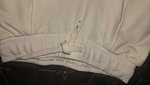 White Cargo Sweatpants