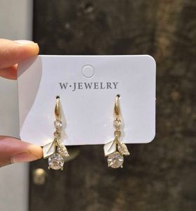 Elegant Crystal Drop Earrings