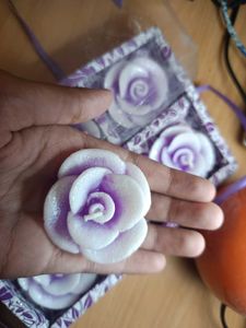 Rose Scented Candle Set