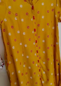 Yellow Aavasa Daily Wear Top