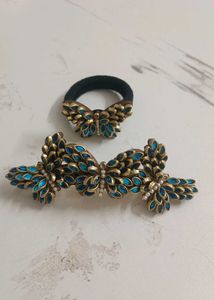 Hair Tie And Clip