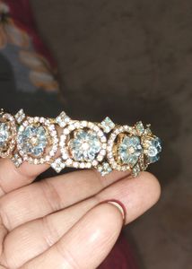 Bangles With Blue Stone