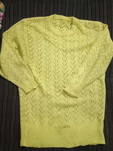 Yellow Knit Sweater