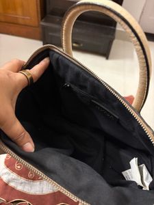 beautiful leather handbag