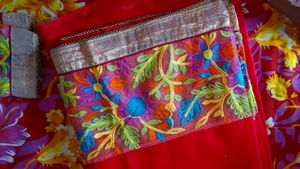 Thread Work Saree