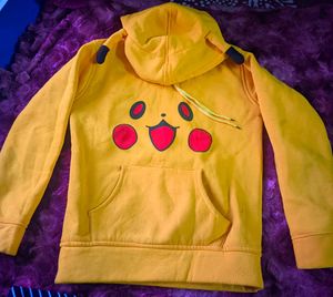 Yellow Hoodie For Girls