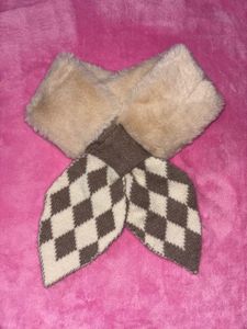 Self Design Wool Blend Women Nude Fancy Scarf