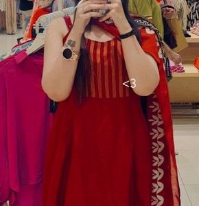 Red Salwar Kameez Suit Set💋