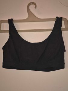 Comfy Black Sports Bra