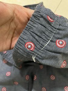 MARVEL Captain American Shield Nightwear Pajama