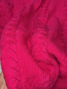 Pink Knit Cardigan