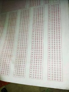 OMR Answer Sheet - Practice Only