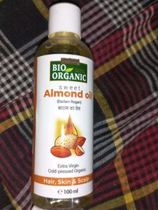 Bio Organic Sweet Almond Oil (100ml)