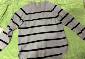 Striped Pullover Sweater