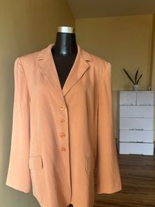 Oversized Mute Orange Blazer