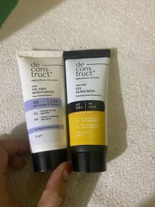Deconstruct Sunscreen And Moisturiser
