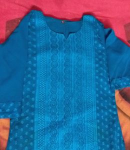 Women&#39;s Georgette Chikankari Kurti....