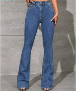 Flared Denim Jeans