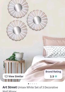 🌸2 Decorative Wall Decor Mirrors
