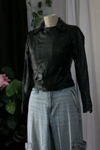 Vintage Black Leather Jacket