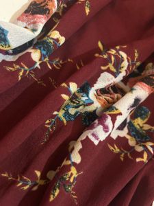 Floral Bell Sleeve Top