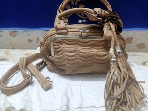 Heavy leather bag
