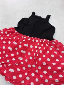 Minnie Mouse Polka Dot Dress